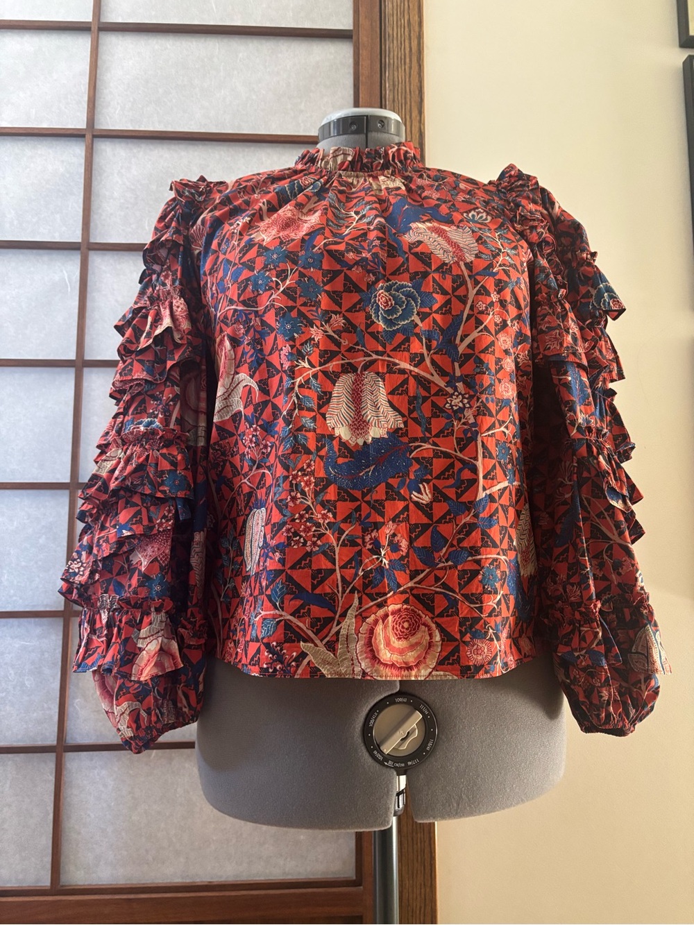 VGUC Ulla Johnson Pippa Hibiscus Blouse US 6
